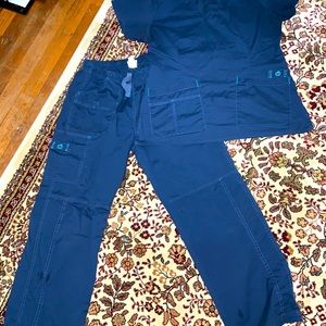 ⚕️ WonderWink Medium Navy Scrubs 🩺